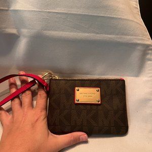 Michael Kors Logo Wristlet